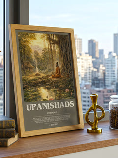 Upanishads bookish poster colour and style options – Unknown book art