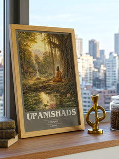 Upanishads book cover poster colour and style options – Unknown book art