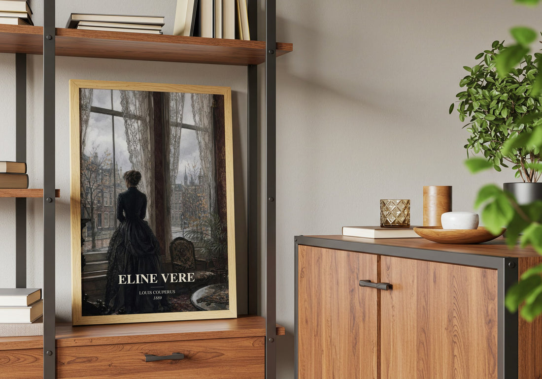 Eline Vere book watercolour illustration paper finish options – matte satin gloss