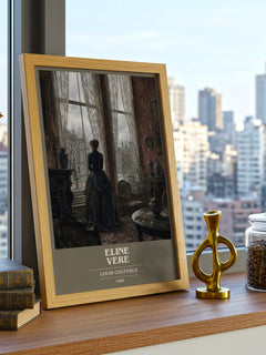 Eline Vere book cover poster colour and style options – Louis Couperus book art