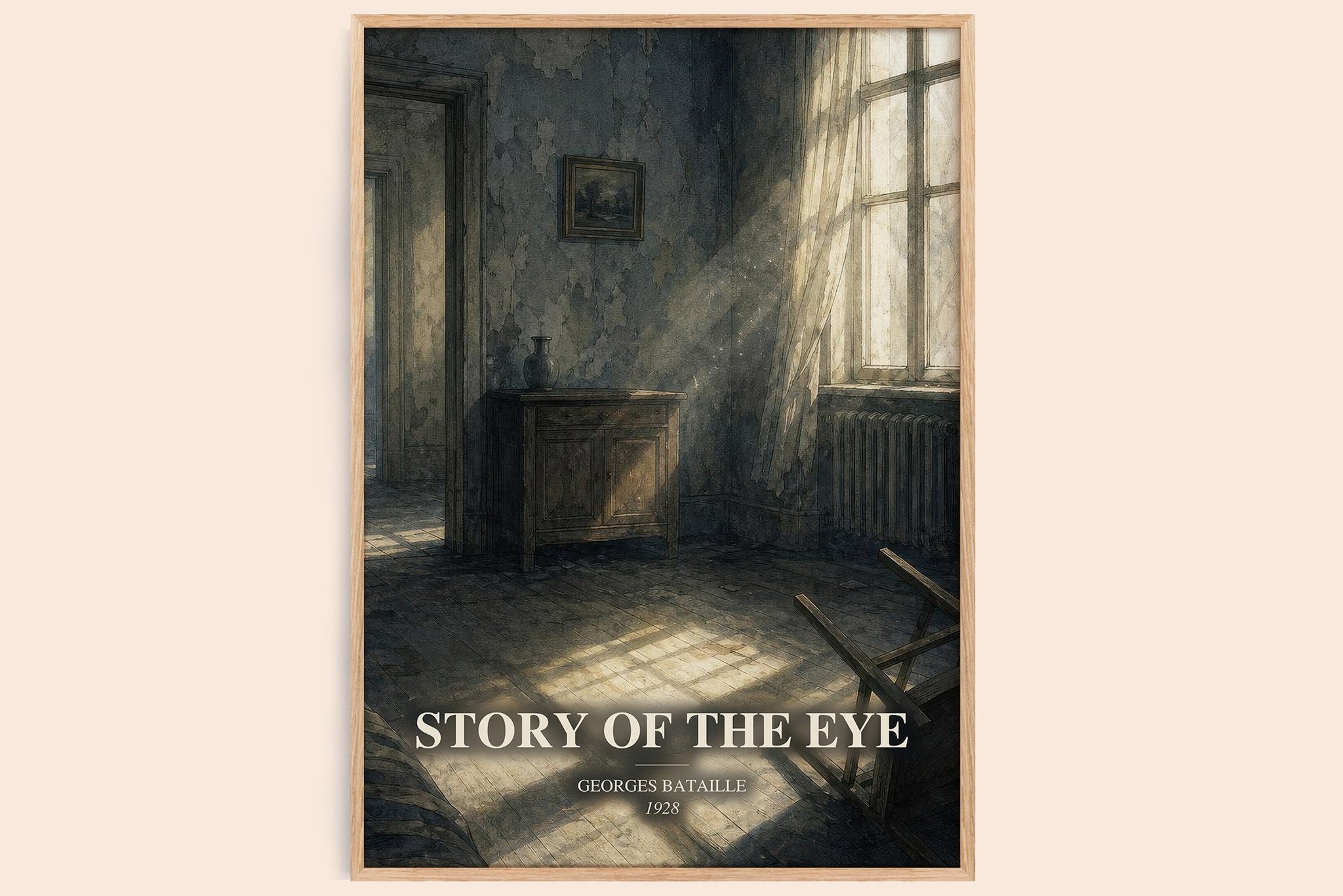 Story of the Eye Book Watercolour Illustration by Georges Bataille