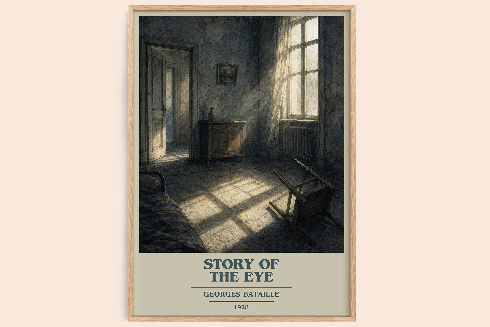 Story of the Eye Book Cover Poster by Georges Bataille