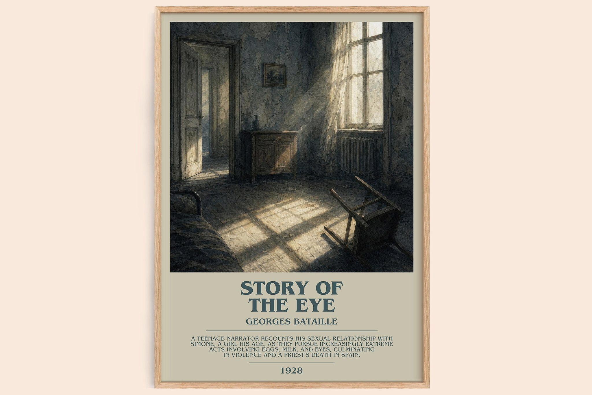 Story of the Eye Bookish Wall Art by Georges Bataille