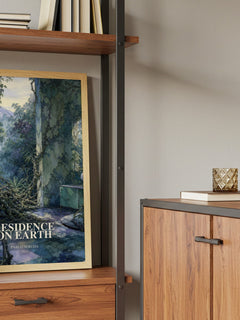 Residence on Earth book watercolour illustration paper finish options – matte satin gloss