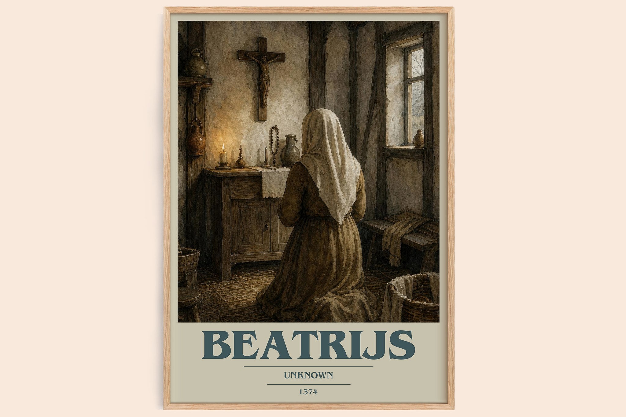Beatrijs Book Cover Poster by Unknown