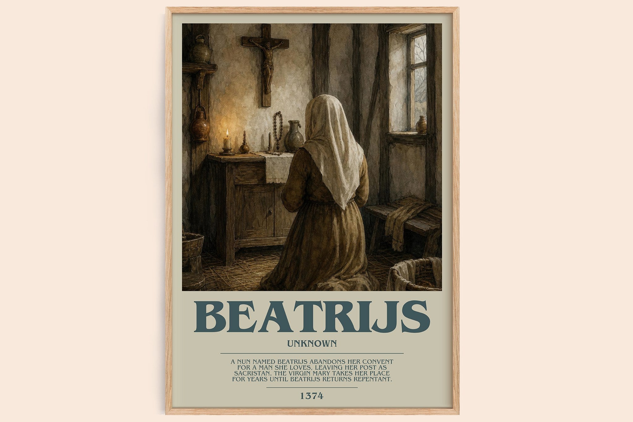 Beatrijs Bookish Wall Art by Unknown