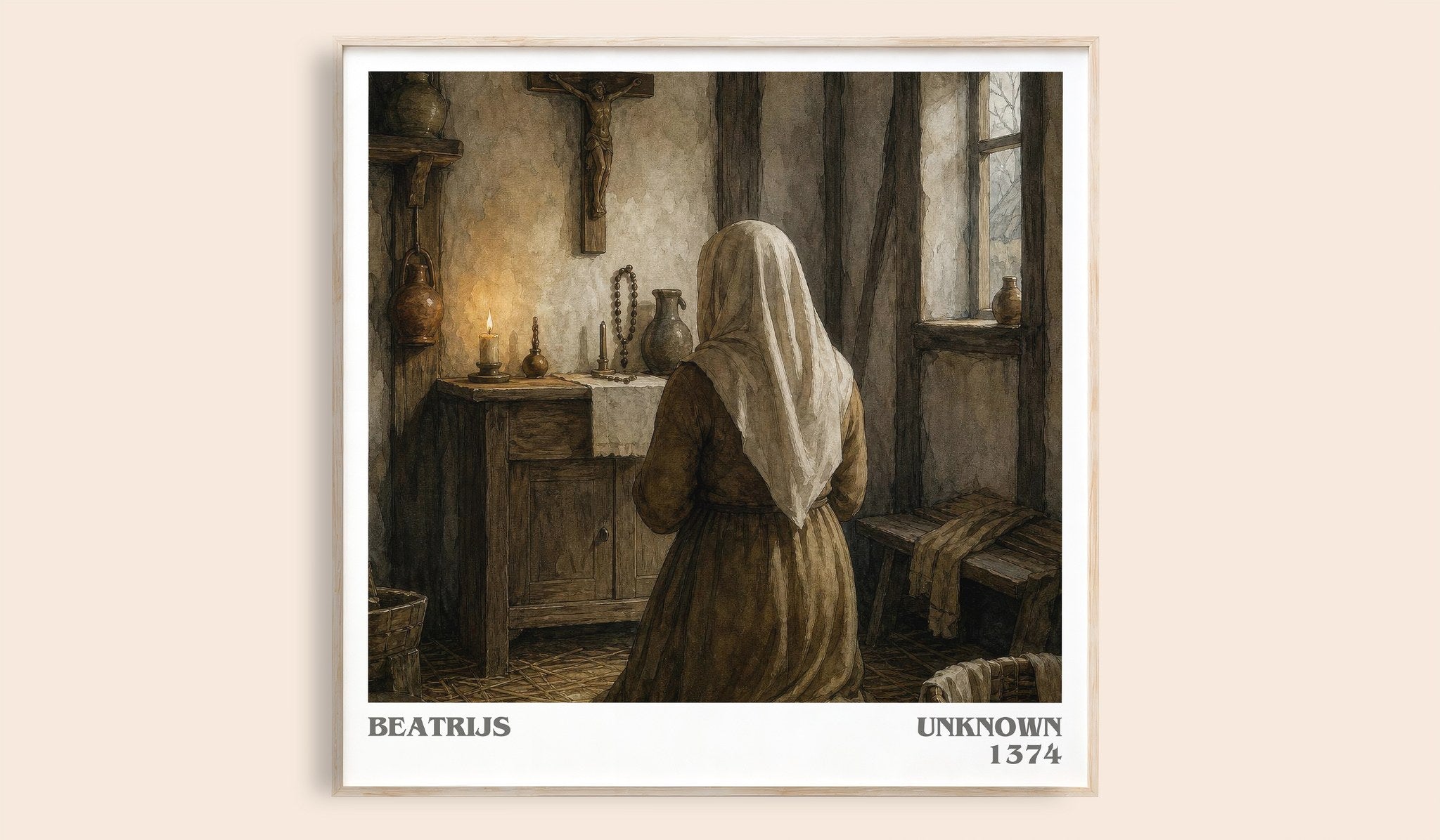 Beatrijs Literary Art Print by Unknown