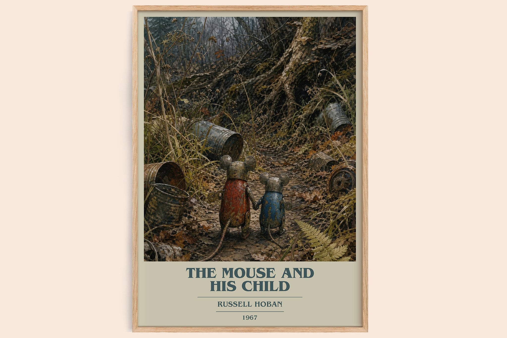 The Mouse And His Child Book Cover Poster by Russell Hoban
