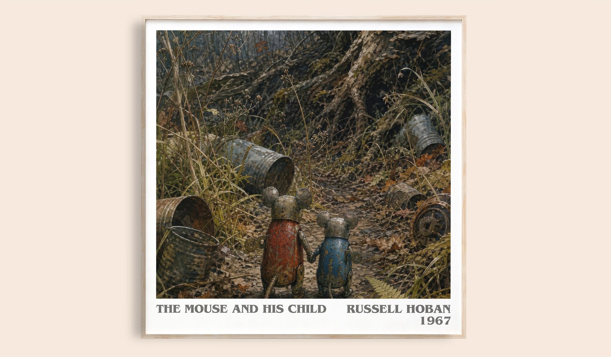 The Mouse And His Child Literary Art Print by Russell Hoban