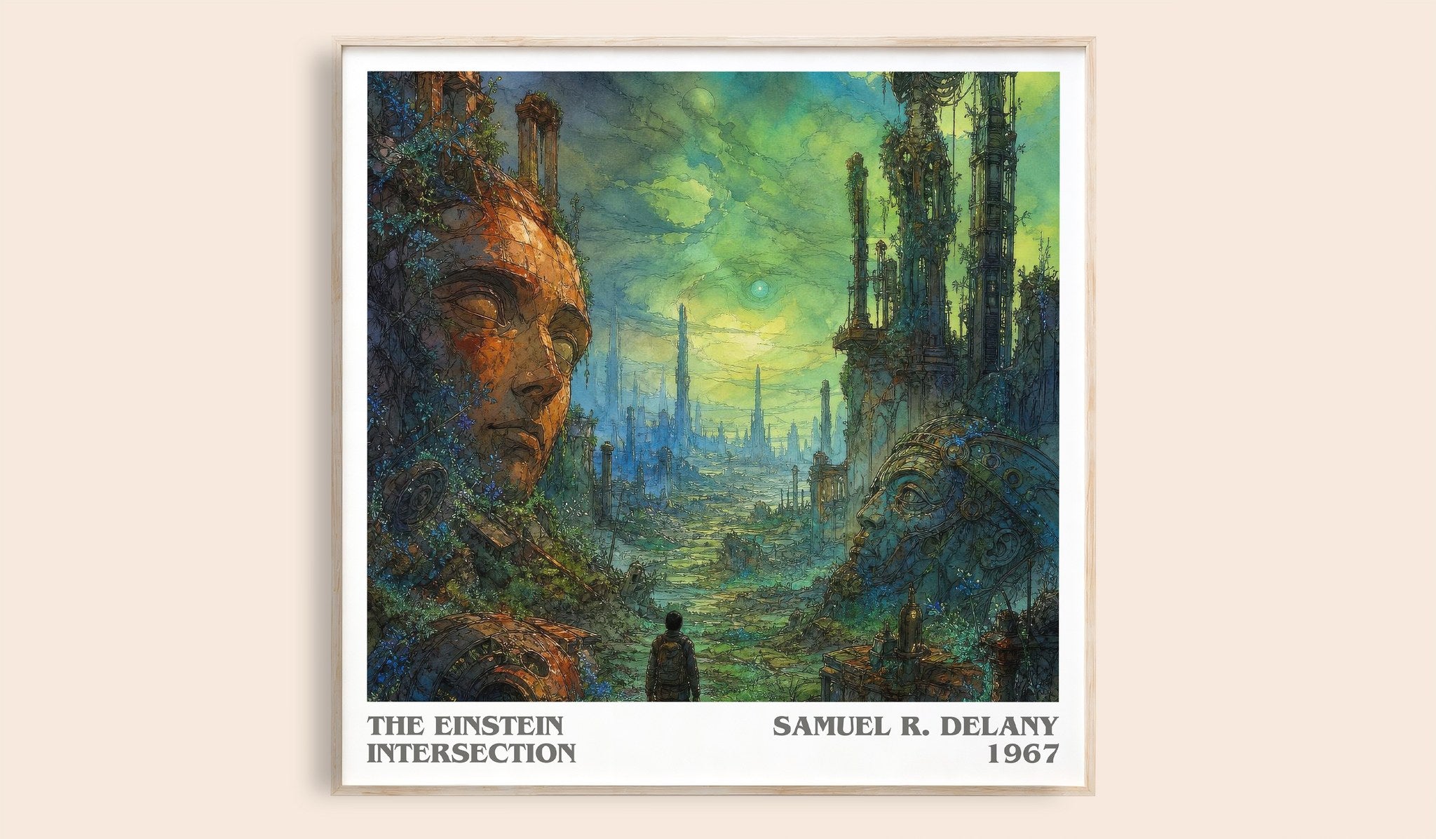 The Einstein Intersection Literary Art Print by Samuel R. Delany