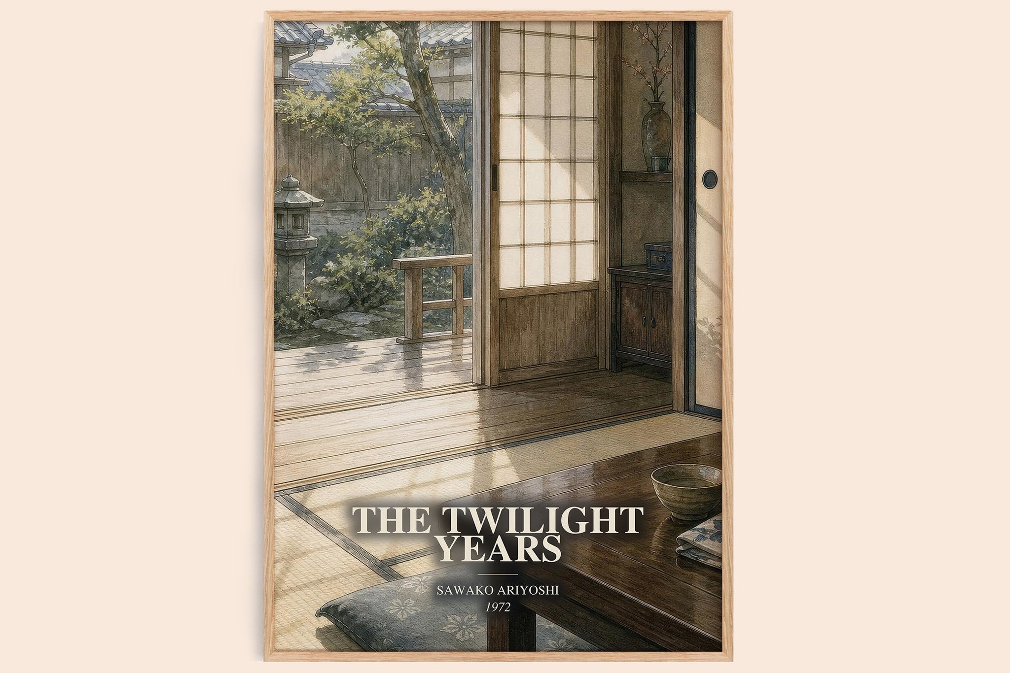 The Twilight Years Book Watercolour Illustration by Sawako Ariyoshi
