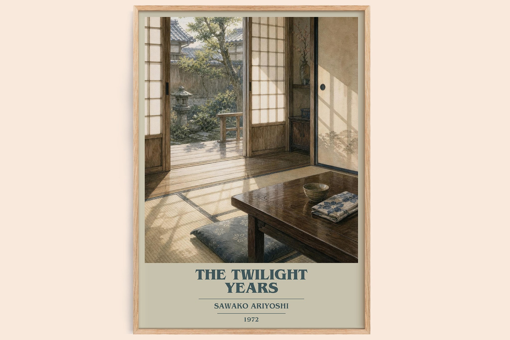 The Twilight Years Book Cover Poster by Sawako Ariyoshi