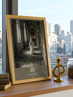 The Nun book cover poster colour and style options – Denis Diderot book art