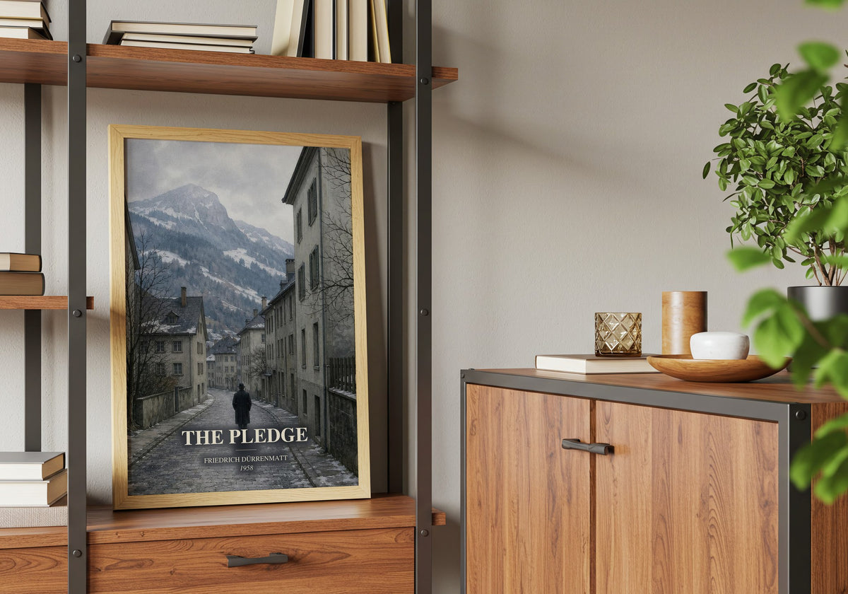 The Pledge book watercolour illustration paper finish options – matte satin gloss