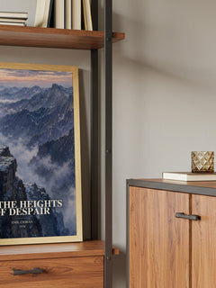 On the Heights of Despair book watercolour illustration paper finish options – matte satin gloss