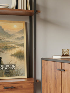 The Book of Songs book watercolour illustration paper finish options – matte satin gloss