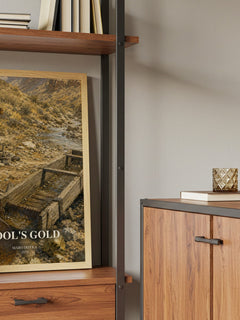 Fool's Gold book watercolour illustration paper finish options – matte satin gloss