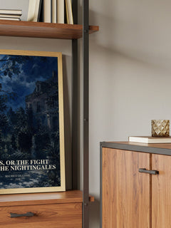 Elias, Or The Fight With The Nightingales book watercolour illustration paper finish options – matte satin gloss