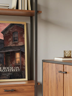 The House on Mango Street book watercolour illustration paper finish options – matte satin gloss