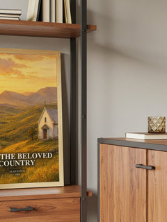 Cry, the Beloved Country book watercolour illustration paper finish options – matte satin gloss
