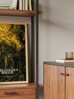 The Golden Bough book watercolour illustration paper finish options – matte satin gloss