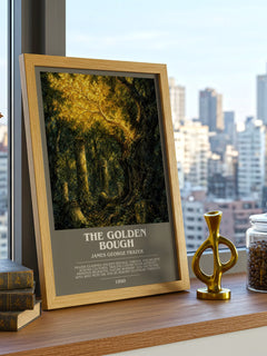 The Golden Bough bookish poster colour and style options – James George Frazer book art