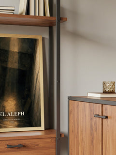 El Aleph book watercolour illustration paper finish options – matte satin gloss