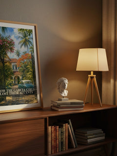 How the Garcia Girls Lost Their Accents watercolour print on bookshelf – Julia Alvarez fan gift