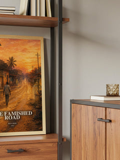 The Famished Road book watercolour illustration paper finish options – matte satin gloss
