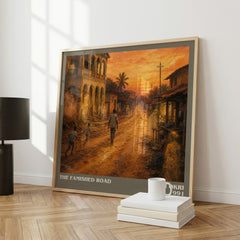 The Famished Road literary art print colour and style options – Ben Okri book art