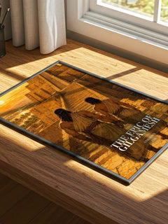The Epic Of Gilgamesh watercolour book poster framed on wall – __new__:mythology wall art