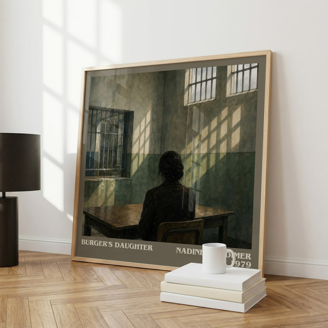 Burger's Daughter literary art print colour and style options – Nadine Gordimer book art