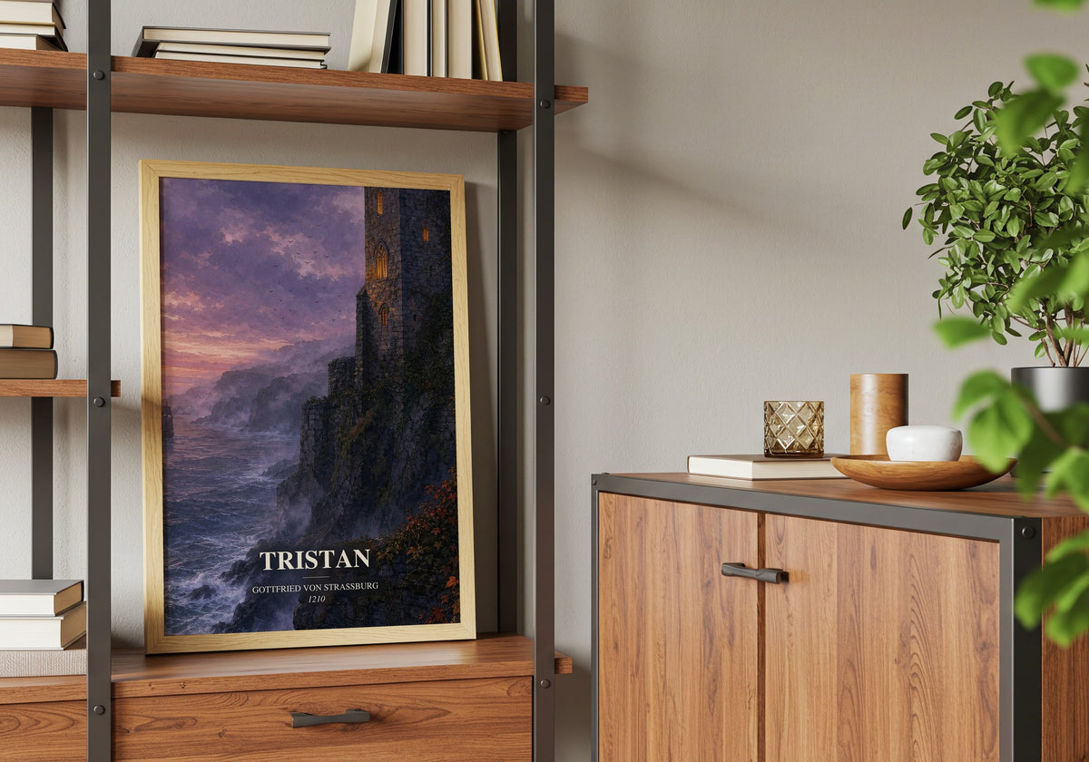 Tristan book watercolour illustration paper finish options – matte satin gloss