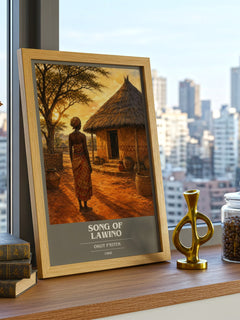 Song Of Lawino book cover poster colour and style options – Okot P'Bitek book art