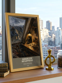Absolute Beginners book cover poster colour and style options – Colin MacInnes book art