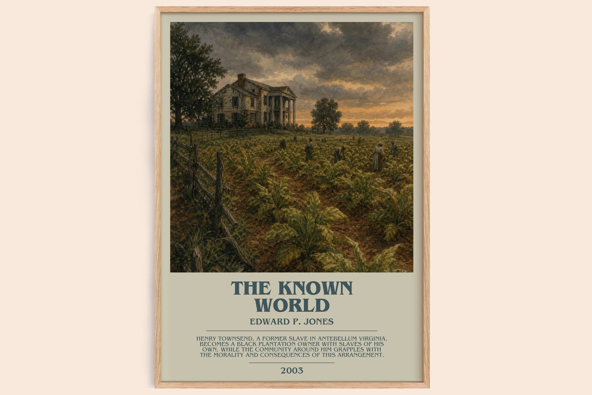 The Known World Bookish Wall Art by Edward P. Jones
