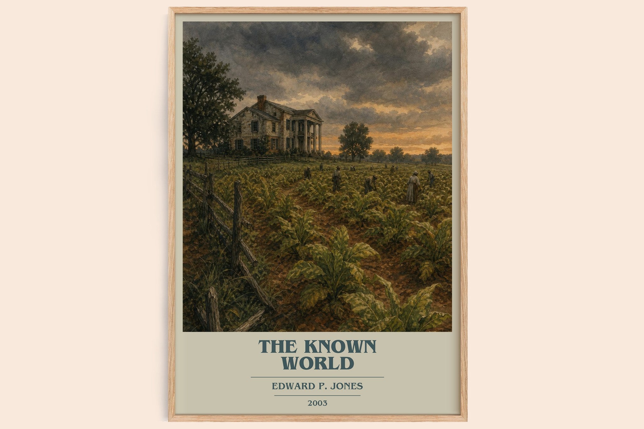 The Known World Book Cover Poster by Edward P. Jones