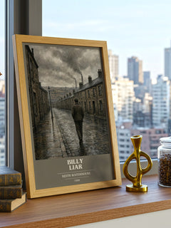 Billy Liar book cover poster colour and style options – Keith Waterhouse book art