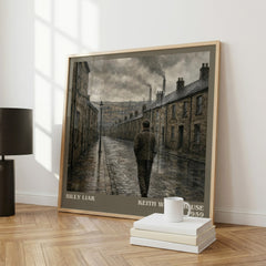 Billy Liar literary art print colour and style options – Keith Waterhouse book art