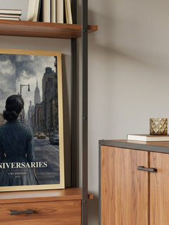 Anniversaries book watercolour illustration paper finish options – matte satin gloss