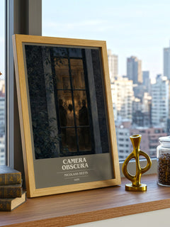 Camera Obscura book cover poster colour and style options – Nicolaas Beets book art