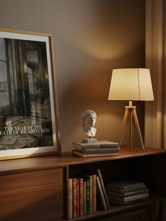 The Year of the Death of Ricardo Reis watercolour print on bookshelf – José Saramago fan gift