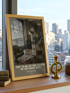 The Year of the Death of Ricardo Reis book cover poster colour and style options – José Saramago book art