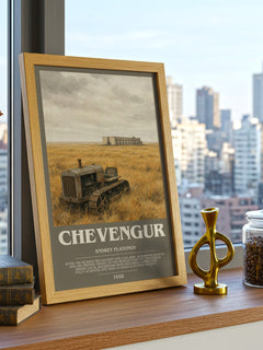 Chevengur bookish poster colour and style options – Andrey Platonov book art