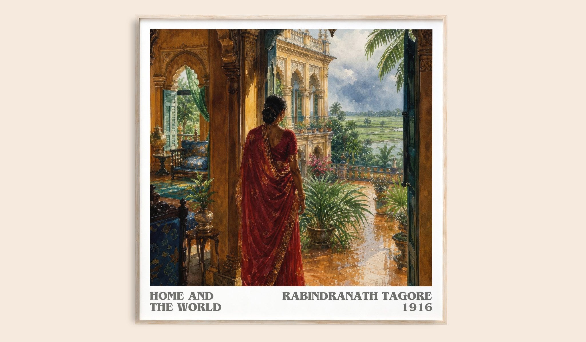 Home and the World Literary Art Print by Rabindranath Tagore