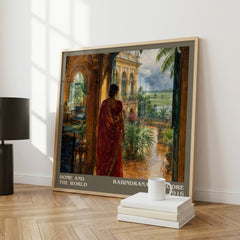 Home and the World literary art print colour and style options – Rabindranath Tagore book art