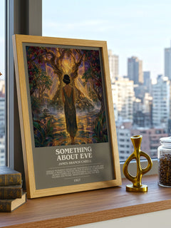 Something About Eve bookish poster colour and style options – James Branch Cabell book art