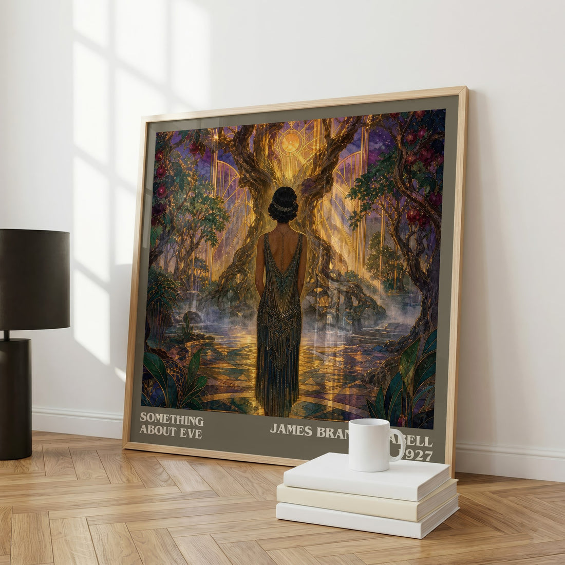 Something About Eve literary art print colour and style options – James Branch Cabell book art