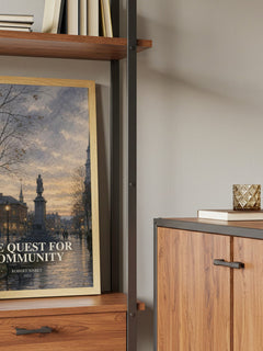 The Quest for Community book watercolour illustration paper finish options – matte satin gloss