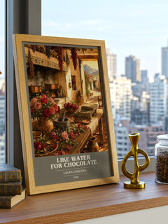 Like Water For Chocolate book cover poster colour and style options – Laura Esquivel book art